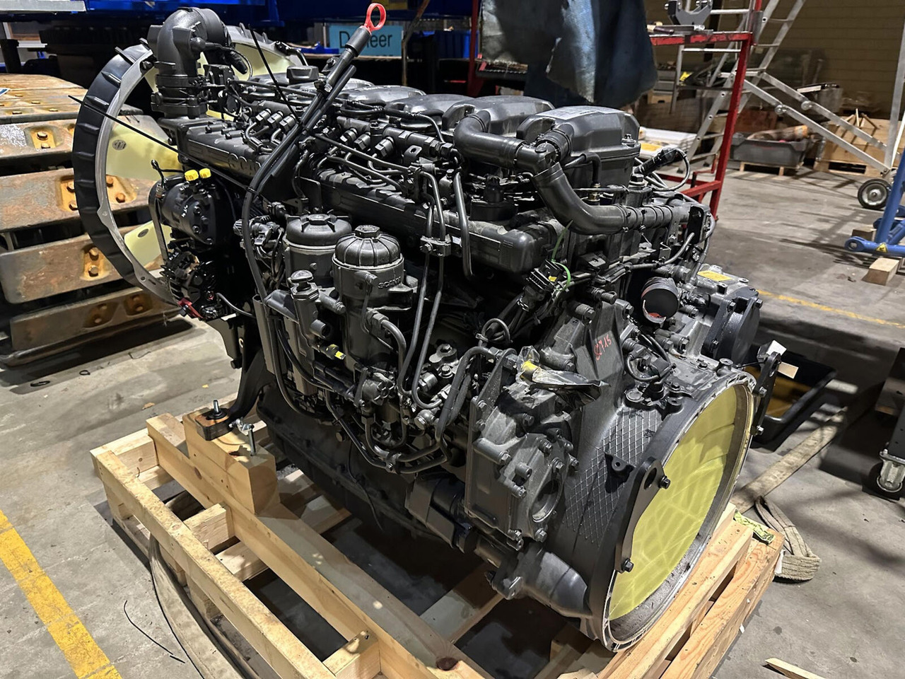 Scania Demag AC 220-1, AC 5.220-1 Scania DC13 313A motor - Variklis - Kranas: foto 1 Scania Demag AC 220-1, AC 5.220-1 Scania DC13 313A motor - Variklis - Kranas: foto 1