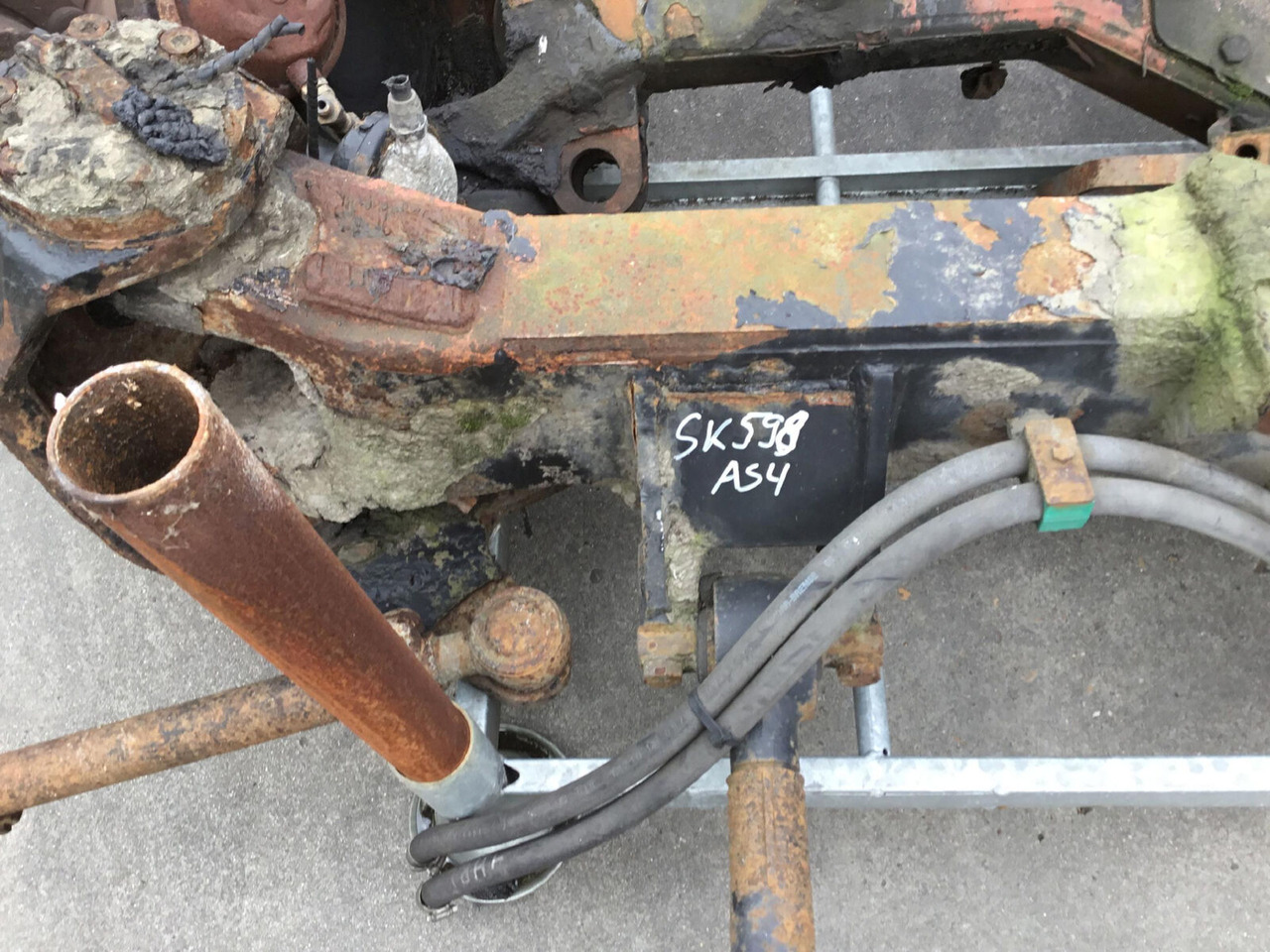 Spierings SK 598 axle 4 - Ašis ir dalys - Autokranas: foto 4 Spierings SK 598 axle 4 - Ašis ir dalys - Autokranas: foto 4