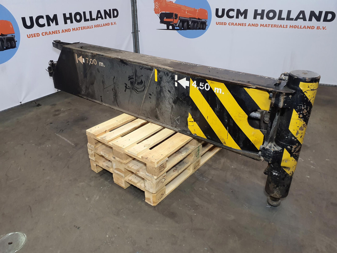 Terex AC 100 outrigger beam complete front - Pakaba - Kranas: foto 1 Terex AC 100 outrigger beam complete front - Pakaba - Kranas: foto 1