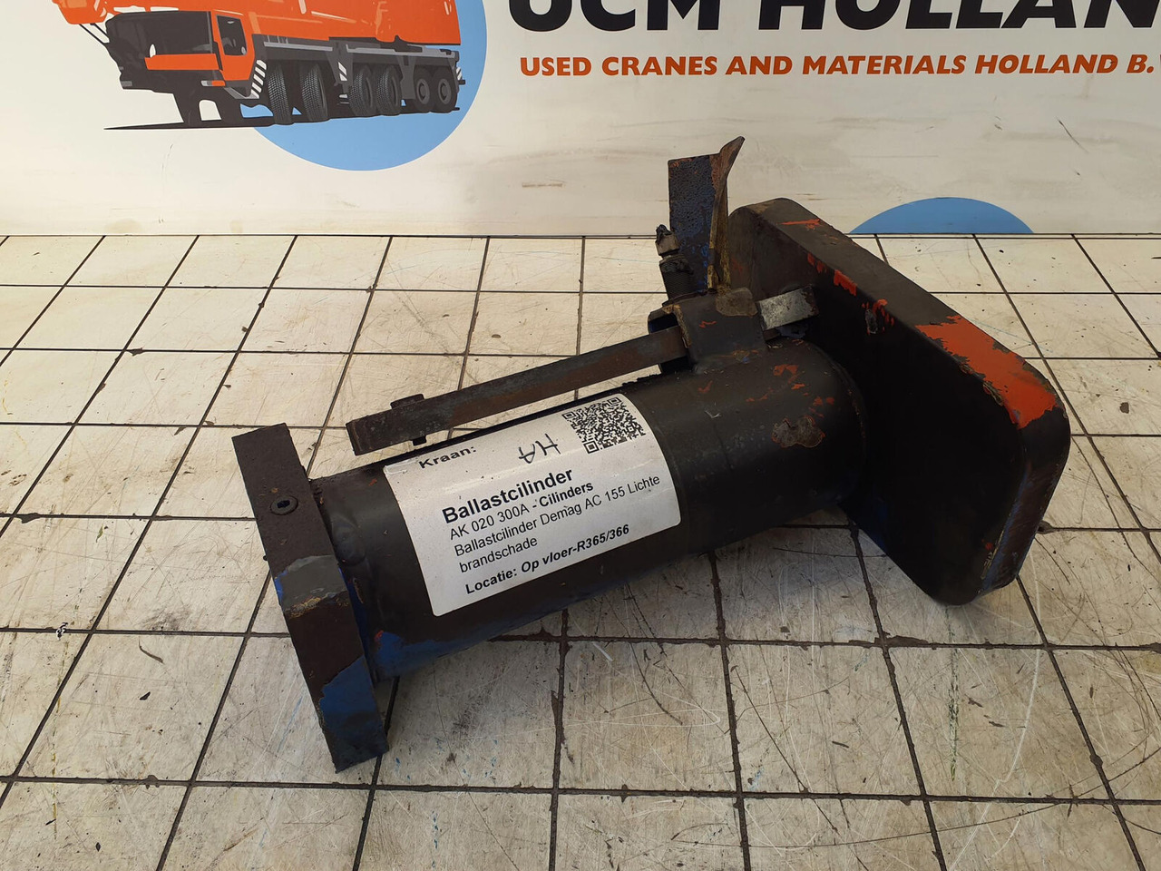 Terex AC 155 counterweight lift cylinder - Hidraulinis cilindras - Autokranas: foto 3 Terex AC 155 counterweight lift cylinder - Hidraulinis cilindras - Autokranas: foto 3