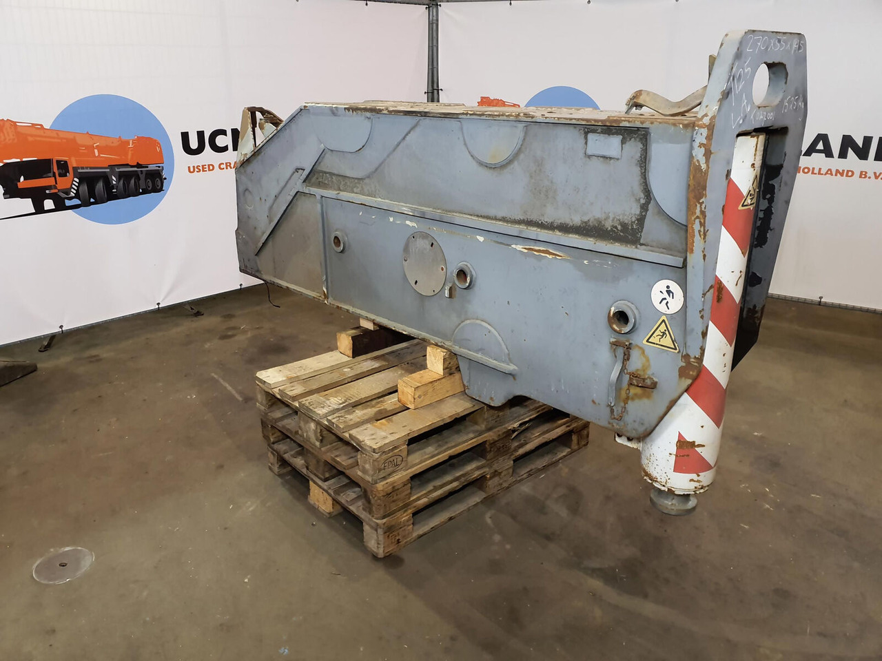 Terex AC 350-1 outrigger beam complete rear - Pakaba - Autokranas: foto 1 Terex AC 350-1 outrigger beam complete rear - Pakaba - Autokranas: foto 1