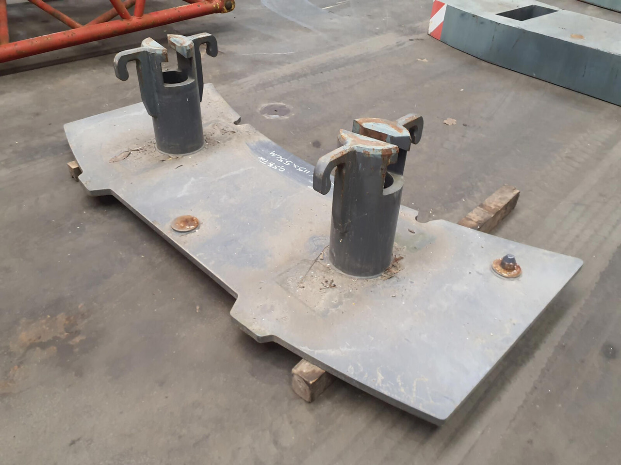 Terex Terex Demag Challenger 4200 counterweight 0.55 Ton - Atsvara - Autokranas: foto 4 Terex Terex Demag Challenger 4200 counterweight 0.55 Ton - Atsvara - Autokranas: foto 4