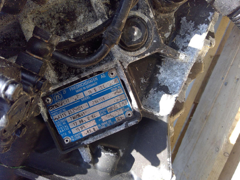 ZF ATF 60-4 gearbox ZF ECOSPLIT 16 S 151 - Pavarų dėžė - Kranas: foto 5 ZF ATF 60-4 gearbox ZF ECOSPLIT 16 S 151 - Pavarų dėžė - Kranas: foto 5