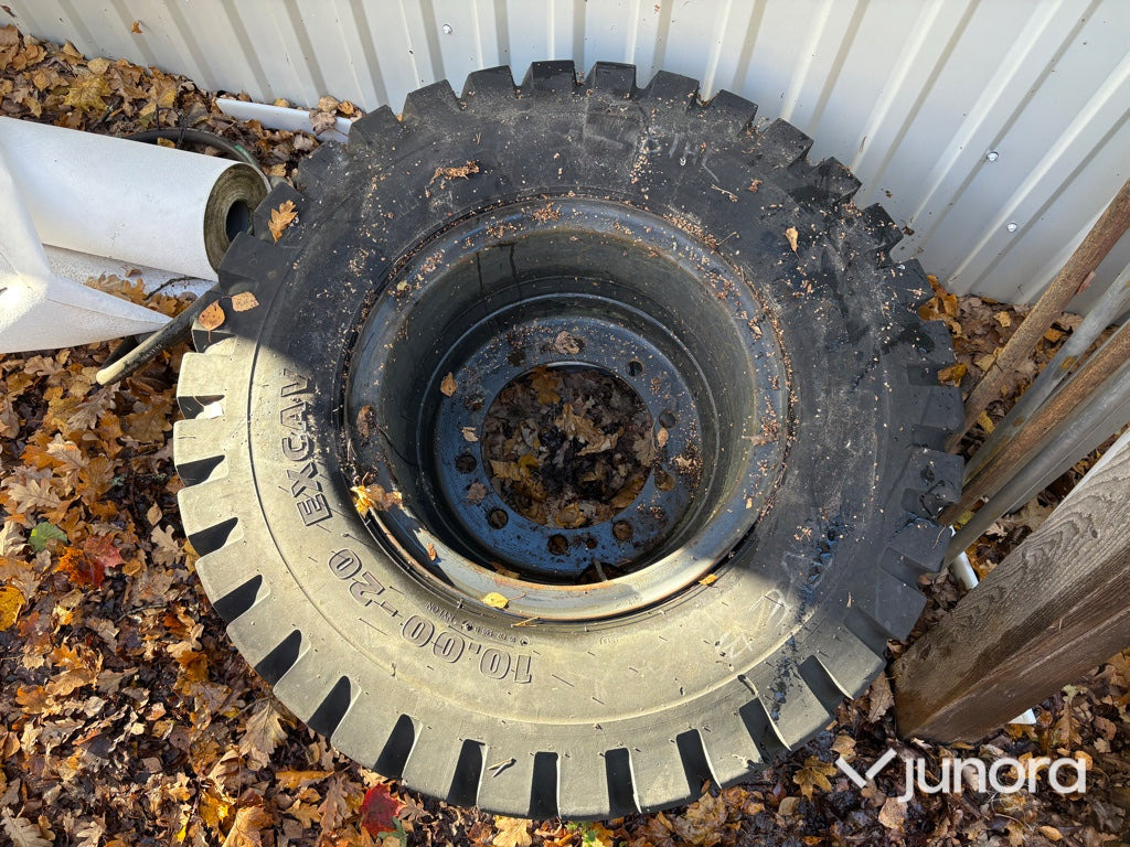 Däck & fälg - Till hjulgrävare Mitas - Ratas - Statybinė technika: foto 2 Däck & fälg - Till hjulgrävare Mitas - Ratas - Statybinė technika: foto 2