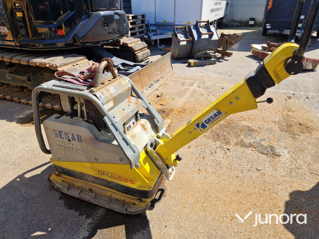 Markvibrator Wacker Neuson DPU 6555 - Tankinimo plokštė: foto 5 Markvibrator Wacker Neuson DPU 6555 - Tankinimo plokštė: foto 5