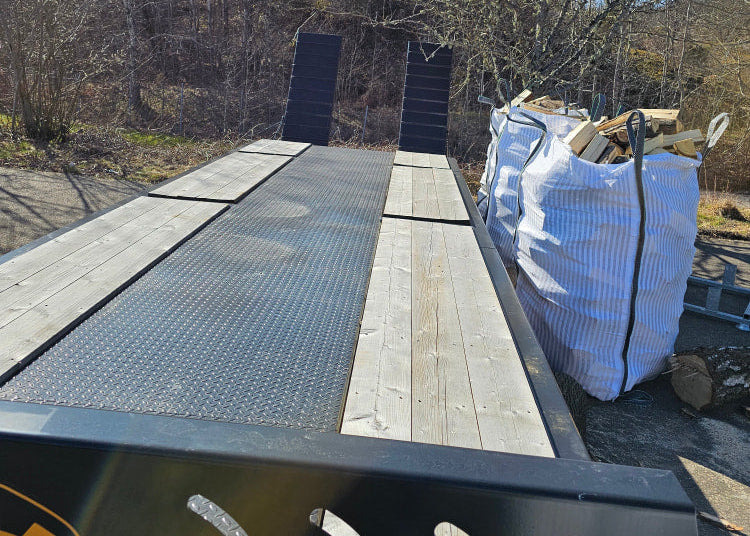 Maskintrailer - Palmse, 23 ton - Autovežis puspriekabė: foto 3 Maskintrailer - Palmse, 23 ton - Autovežis puspriekabė: foto 3