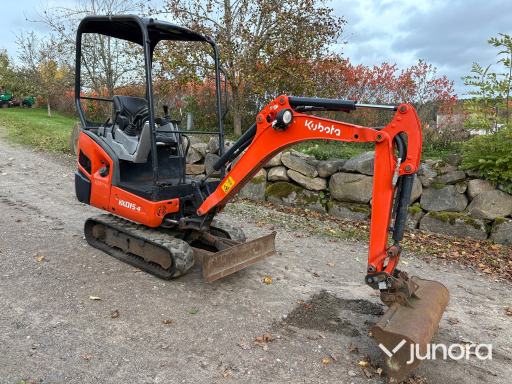 Minigrävare - Kubota KX015-4 - Mini ekskavatorius: foto 2 Minigrävare - Kubota KX015-4 - Mini ekskavatorius: foto 2
