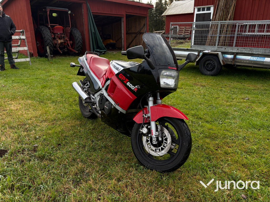 Motorcykel - Kawasaki GPZ600R - Motociklas: foto 3 Motorcykel - Kawasaki GPZ600R - Motociklas: foto 3