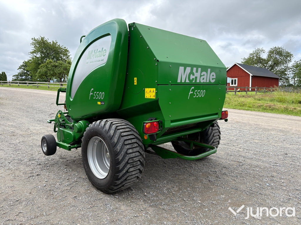 Rundbalspress McHale F5500 - Ruloninis presas: foto 2 Rundbalspress McHale F5500 - Ruloninis presas: foto 2