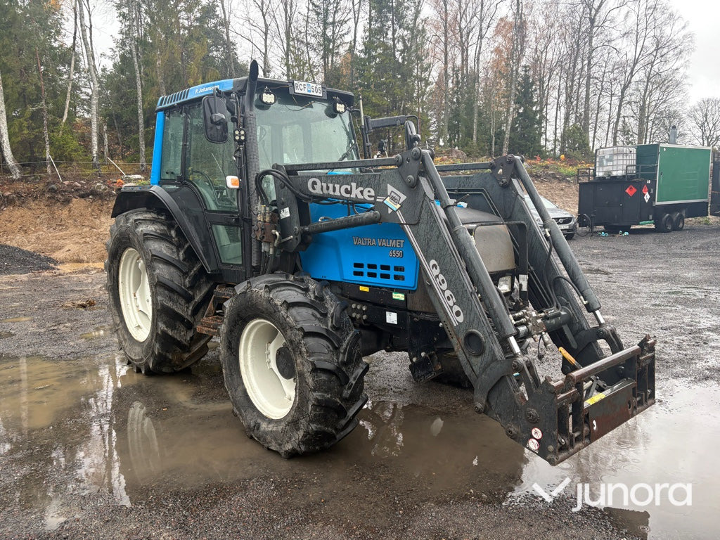 Traktor - Valtra 6550-4 med frontlastare - Traktorius: foto 5 Traktor - Valtra 6550-4 med frontlastare - Traktorius: foto 5