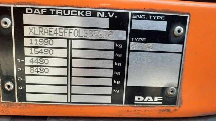 Gatvių šlavimo mašina DAF FA LF45G12+ Johnston VF501: foto 20 Gatvių šlavimo mašina DAF FA LF45G12+ Johnston VF501: foto 20