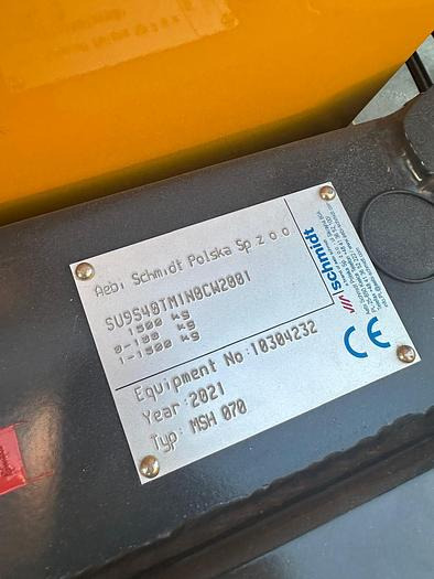 Gatvių šlavimo mašina Schmidt MSH070: foto 9 Gatvių šlavimo mašina Schmidt MSH070: foto 9