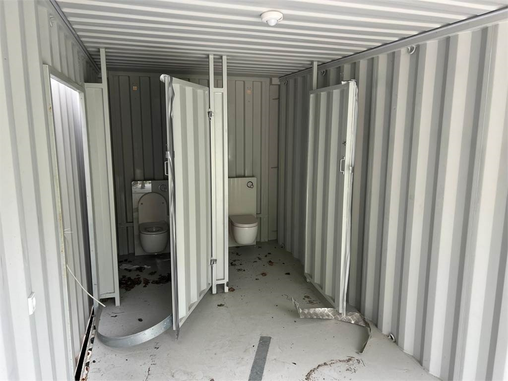 5 stk 20 fods indrettet til WC - baderum - Kėbulas - furgonas: foto 5 5 stk 20 fods indrettet til WC - baderum - Kėbulas - furgonas: foto 5