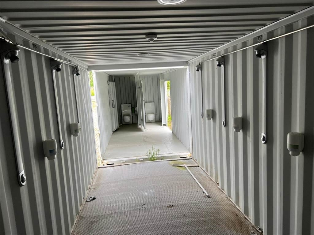5 stk 20 fods indrettet til WC - baderum - Kėbulas - furgonas: foto 1 5 stk 20 fods indrettet til WC - baderum - Kėbulas - furgonas: foto 1