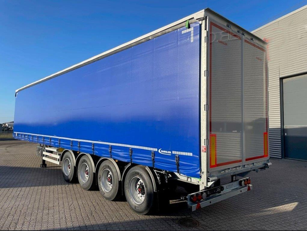 Hangler 4-aks Gardintrailer skydegardin DEMO - Tentinė puspriekabė: foto 2 Hangler 4-aks Gardintrailer skydegardin DEMO - Tentinė puspriekabė: foto 2
