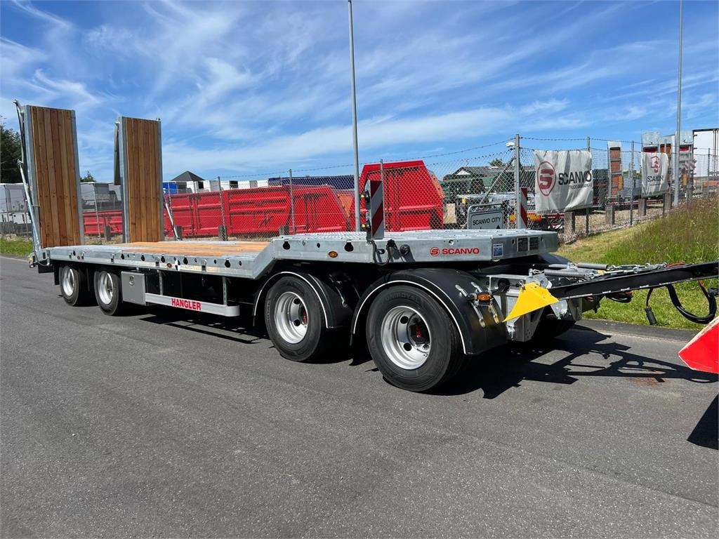 Hangler VTS-H 400 4 akslet - 2 delt ramper  - Žemo profilio platforma priekaba: foto 2 Hangler VTS-H 400 4 akslet - 2 delt ramper  - Žemo profilio platforma priekaba: foto 2