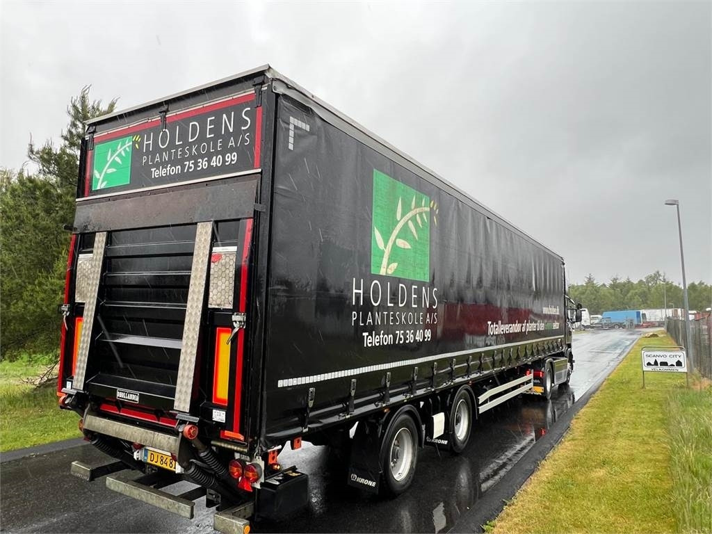 Krone 13,6 mtr gardin - lodretstående lift - Tentinė puspriekabė: foto 1 Krone 13,6 mtr gardin - lodretstående lift - Tentinė puspriekabė: foto 1