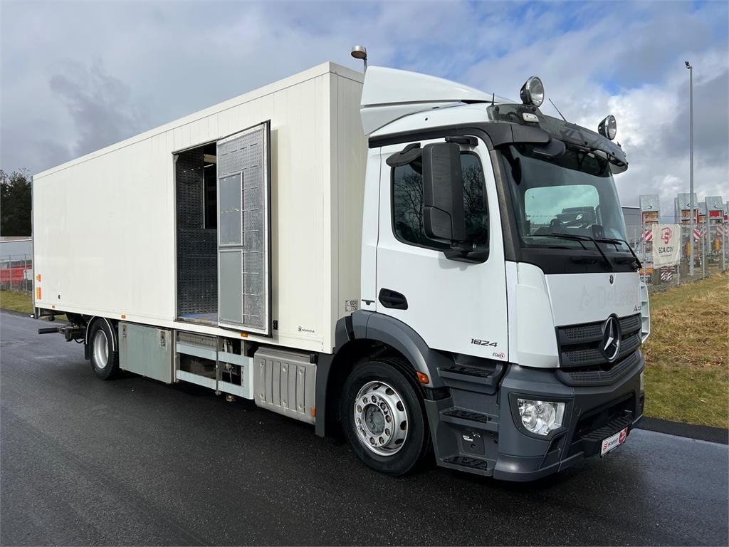 Mercedes-Benz Antos 1824 LnR - Furgonas sunkvežimis: foto 2 Mercedes-Benz Antos 1824 LnR - Furgonas sunkvežimis: foto 2