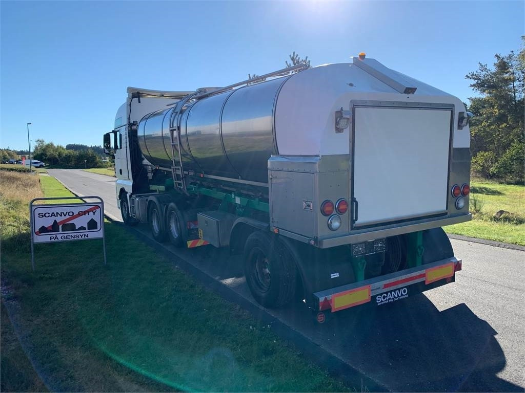 Puspriekabė cisterna SVF 20000 ltr isoleret rustfri mælketank: foto 11