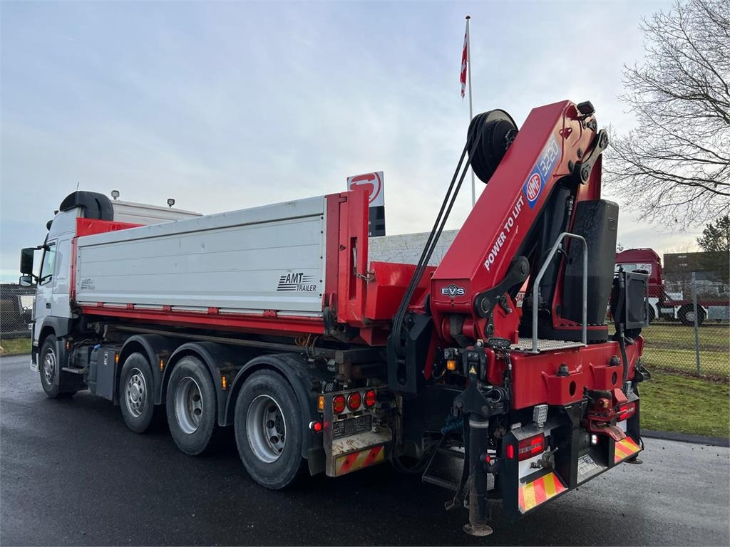 Volvo FM500 8x4 - HMF 3220K6 - Nuožulnaus pakėlimo ant platformos sunkvežimis: foto 2 Volvo FM500 8x4 - HMF 3220K6 - Nuožulnaus pakėlimo ant platformos sunkvežimis: foto 2