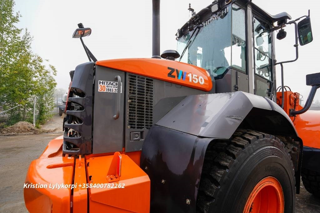 Ratinis krautuvas Hitachi ZW150 LONGBOOM: foto 22