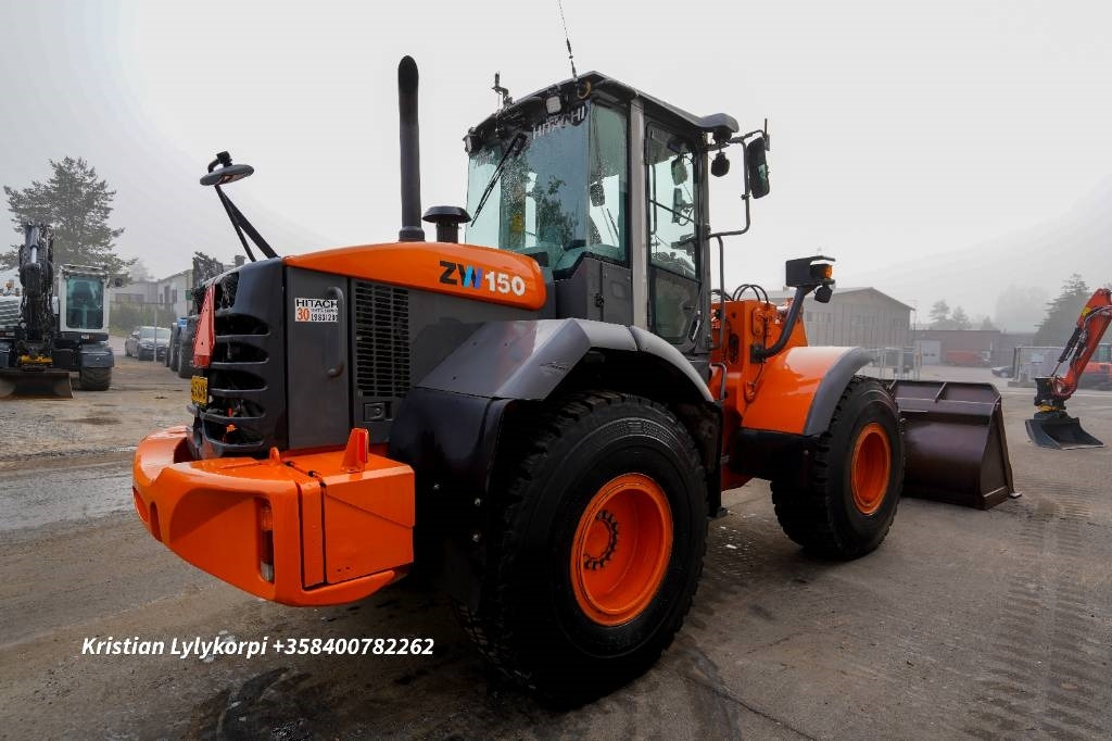 Ratinis krautuvas Hitachi ZW150 LONGBOOM: foto 6