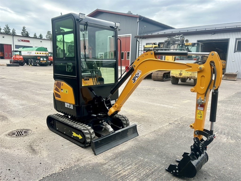 JPC HT18 HYTILLÄ KUIN UUSI  - Mini ekskavatorius: foto 5 JPC HT18 HYTILLÄ KUIN UUSI  - Mini ekskavatorius: foto 5