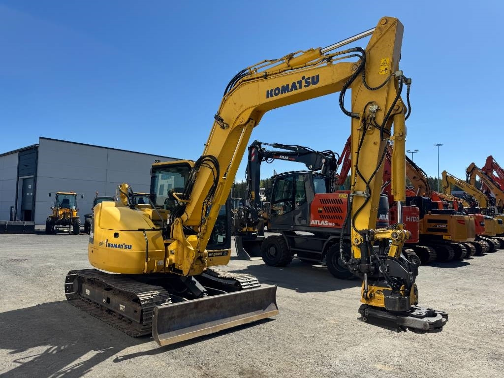 Komatsu PC88MR-8 PYÖRITTÄJÄLLÄ - Mini ekskavatorius: foto 5 Komatsu PC88MR-8 PYÖRITTÄJÄLLÄ - Mini ekskavatorius: foto 5