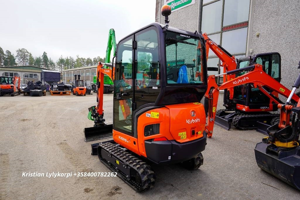 Kubota KX019-4 PYÖRITTÄJÄLLÄ  - Mini ekskavatorius: foto 2 Kubota KX019-4 PYÖRITTÄJÄLLÄ  - Mini ekskavatorius: foto 2