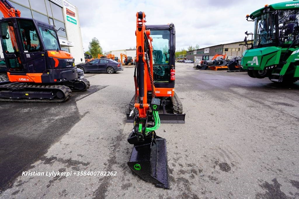 Nauja Mini ekskavatorius Kubota KX019-4 UUSI! TAKUU! PYÖRITTÄJÄLLÄ: foto 11