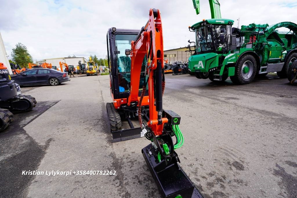 Nauja Mini ekskavatorius Kubota KX019-4 UUSI! TAKUU! PYÖRITTÄJÄLLÄ: foto 10