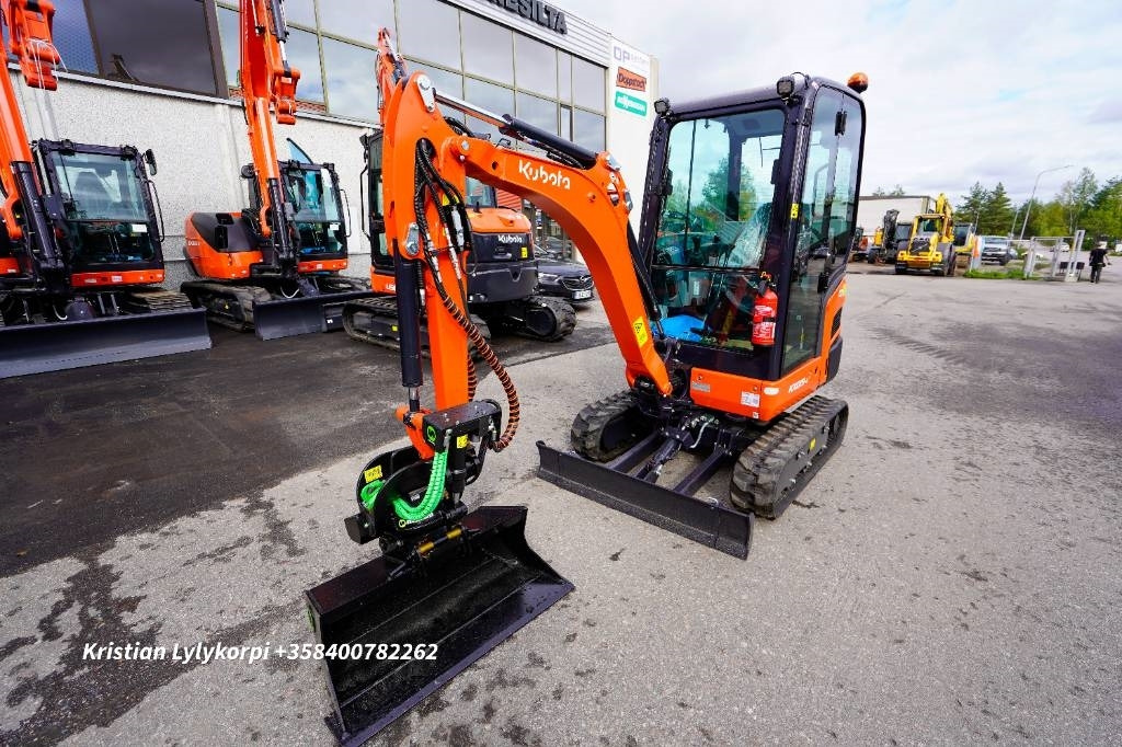 Nauja Mini ekskavatorius Kubota KX019-4 UUSI! TAKUU! PYÖRITTÄJÄLLÄ: foto 12
