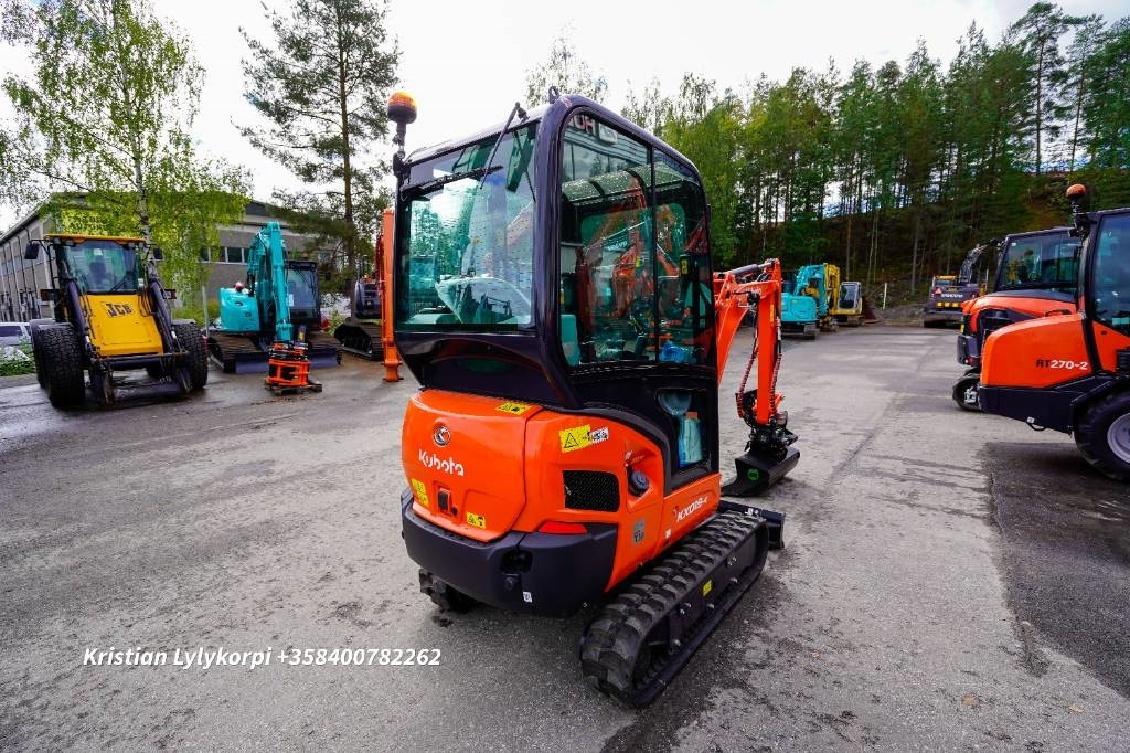 Nauja Mini ekskavatorius Kubota KX019-4 UUSI! TAKUU! PYÖRITTÄJÄLLÄ: foto 6