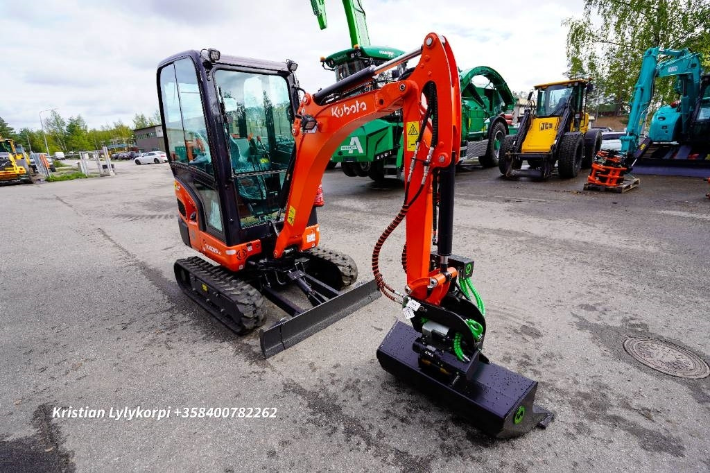 Nauja Mini ekskavatorius Kubota KX019-4 UUSI! TAKUU! PYÖRITTÄJÄLLÄ: foto 9