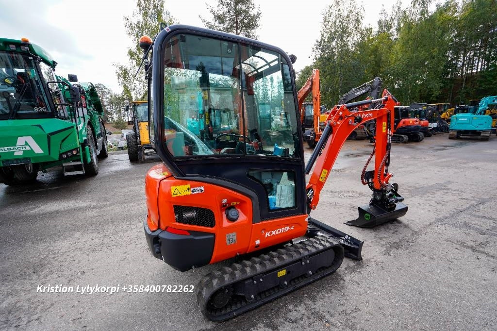 Nauja Mini ekskavatorius Kubota KX019-4 UUSI! TAKUU! PYÖRITTÄJÄLLÄ: foto 7