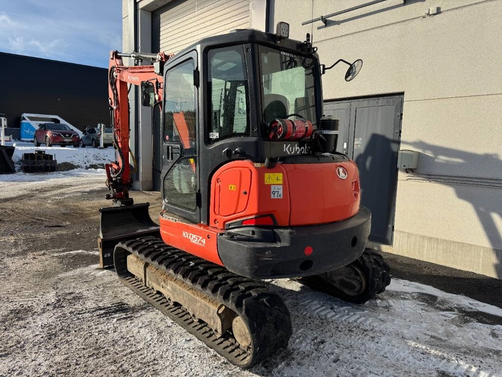 Kubota KX057-4 Pyörittäjällä - Mini ekskavatorius: foto 3 Kubota KX057-4 Pyörittäjällä - Mini ekskavatorius: foto 3
