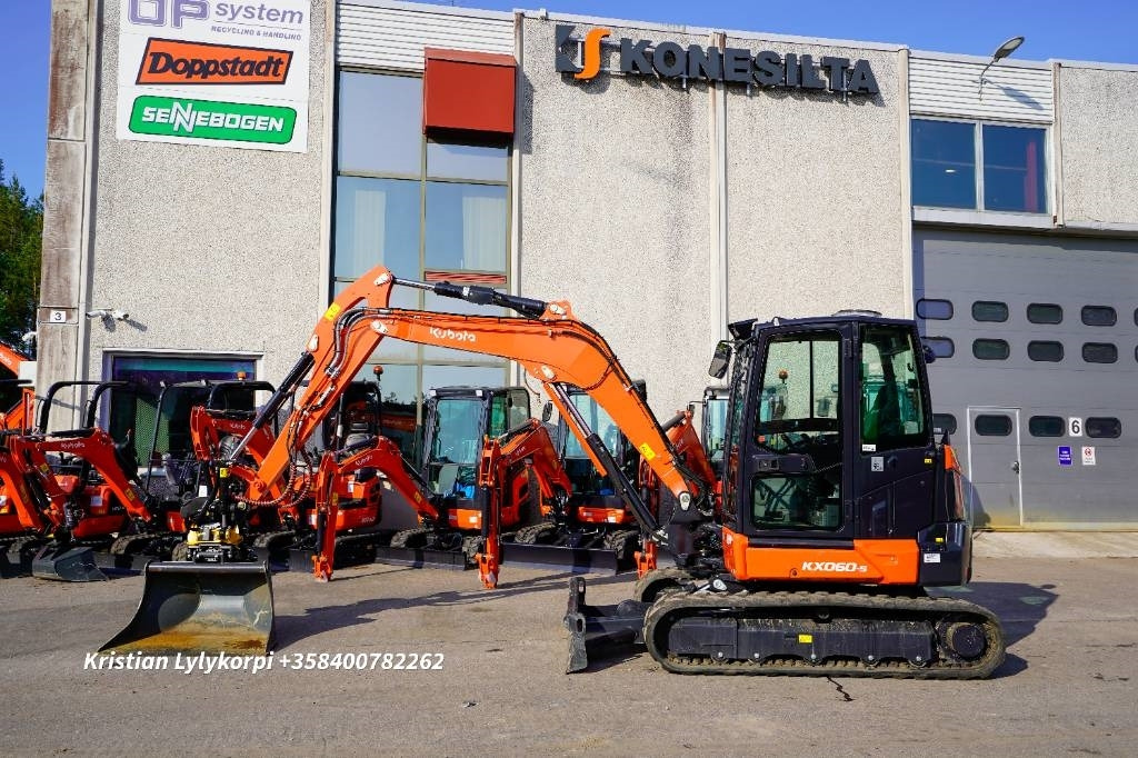 Kubota KX060-5 EX-DEMO - Mini ekskavatorius: foto 1 Kubota KX060-5 EX-DEMO - Mini ekskavatorius: foto 1
