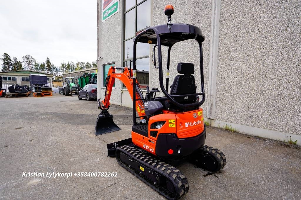 Kubota U17-3a EX-DEMO - Mini ekskavatorius: foto 2 Kubota U17-3a EX-DEMO - Mini ekskavatorius: foto 2