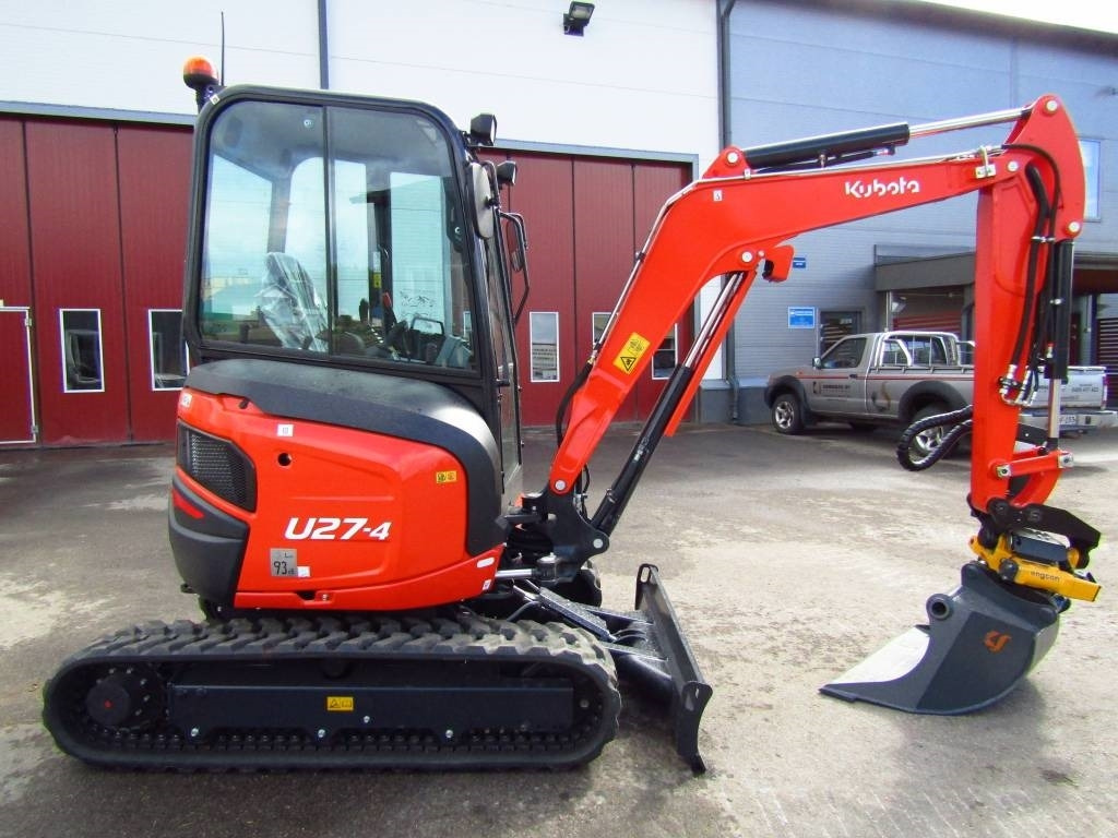 Kubota U27-4 UUSI, PYÖRITTÄJÄLLÄ - Mini ekskavatorius: foto 5 Kubota U27-4 UUSI, PYÖRITTÄJÄLLÄ - Mini ekskavatorius: foto 5