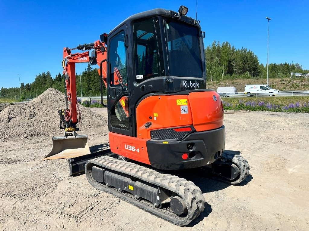 Kubota U36-4 Engconilla - Mini ekskavatorius: foto 2 Kubota U36-4 Engconilla - Mini ekskavatorius: foto 2