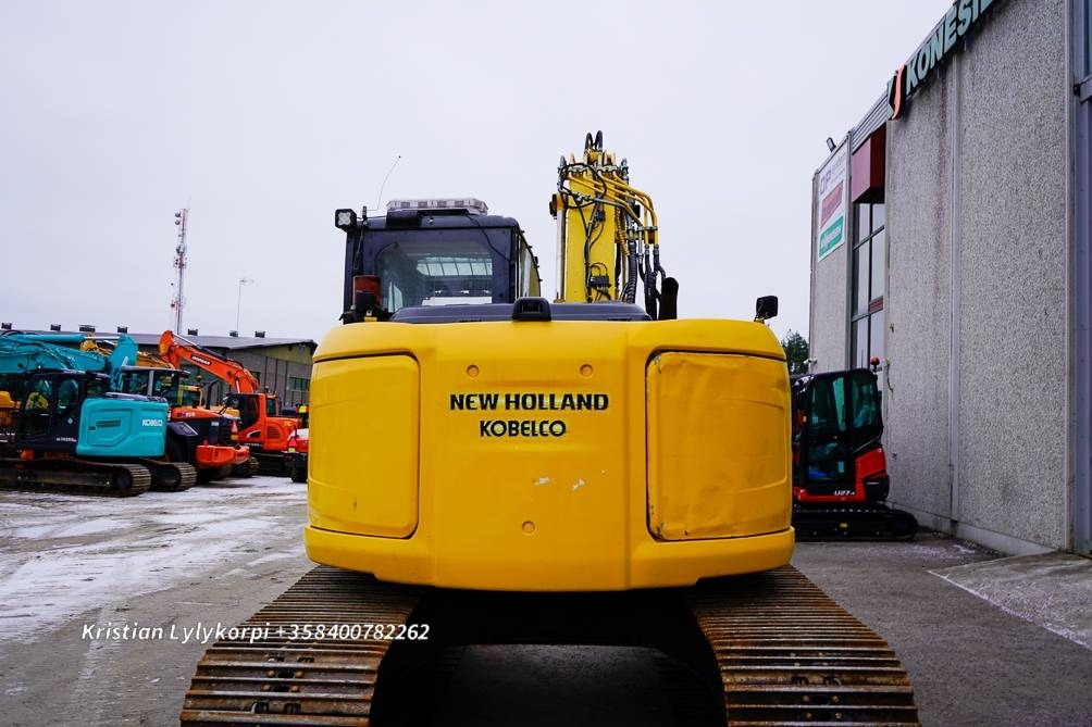 New Holland E140CSR PYÖRITTÄJÄLLÄ - Vikšrinis ekskavatorius: foto 4 New Holland E140CSR PYÖRITTÄJÄLLÄ - Vikšrinis ekskavatorius: foto 4