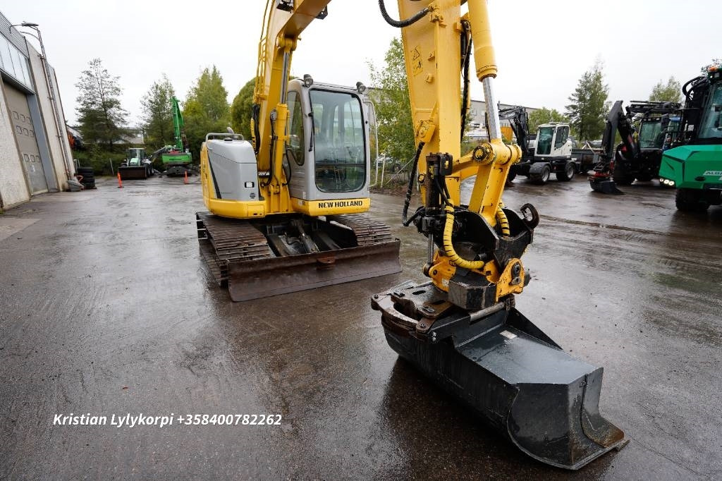 Mini ekskavatorius New Holland E70BSR ENGCON PIHDEILLÄ: foto 9