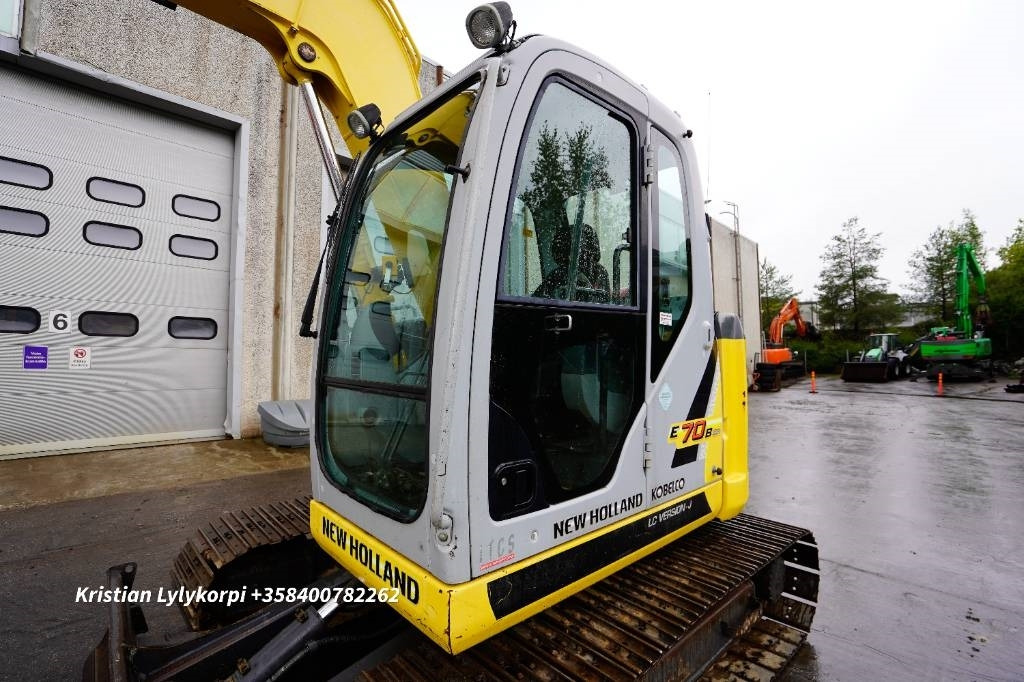 Mini ekskavatorius New Holland E70BSR ENGCON PIHDEILLÄ: foto 13