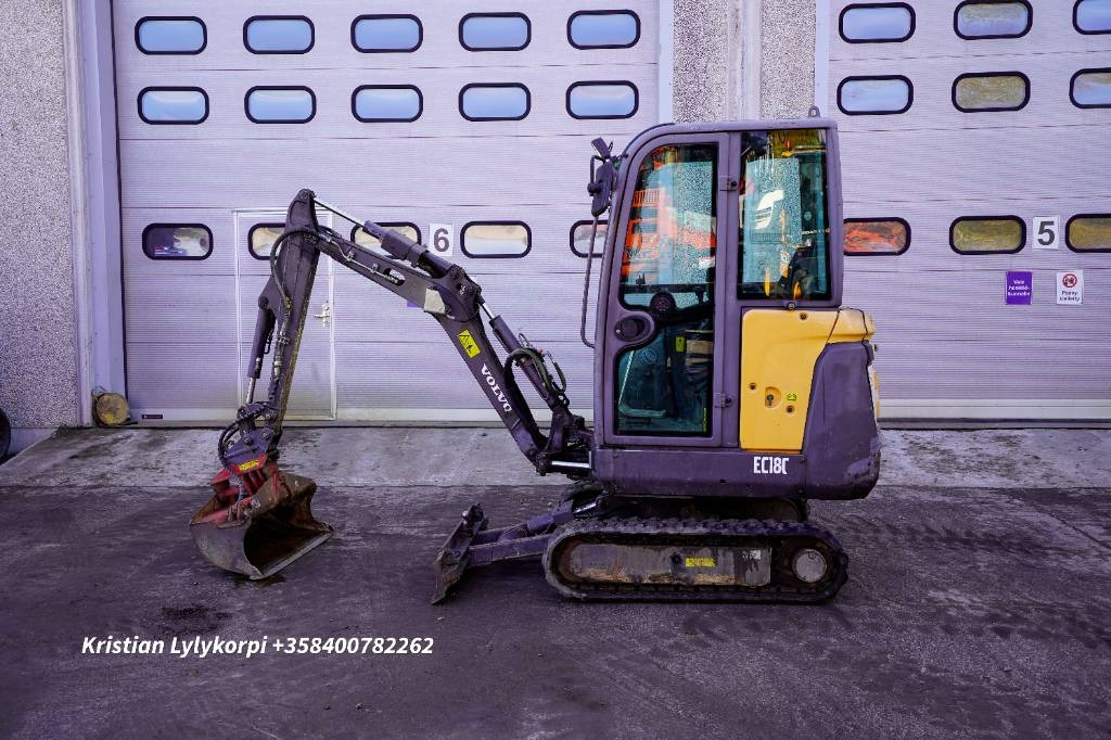 Volvo EC18C - Mini ekskavatorius: foto 1 Volvo EC18C - Mini ekskavatorius: foto 1