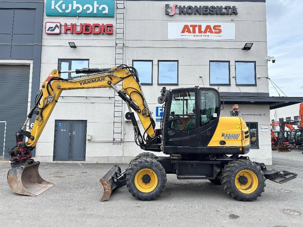 Yanmar B110W PYÖRITTÄJÄLLÄ - Ratinis ekskavatorius: foto 1 Yanmar B110W PYÖRITTÄJÄLLÄ - Ratinis ekskavatorius: foto 1