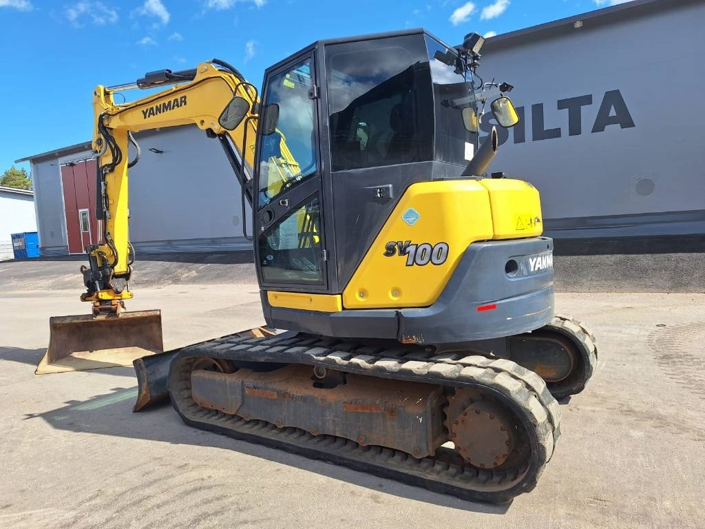 Yanmar SV100-2A PYÖRITTÄJÄLLÄ - Mini ekskavatorius: foto 2 Yanmar SV100-2A PYÖRITTÄJÄLLÄ - Mini ekskavatorius: foto 2