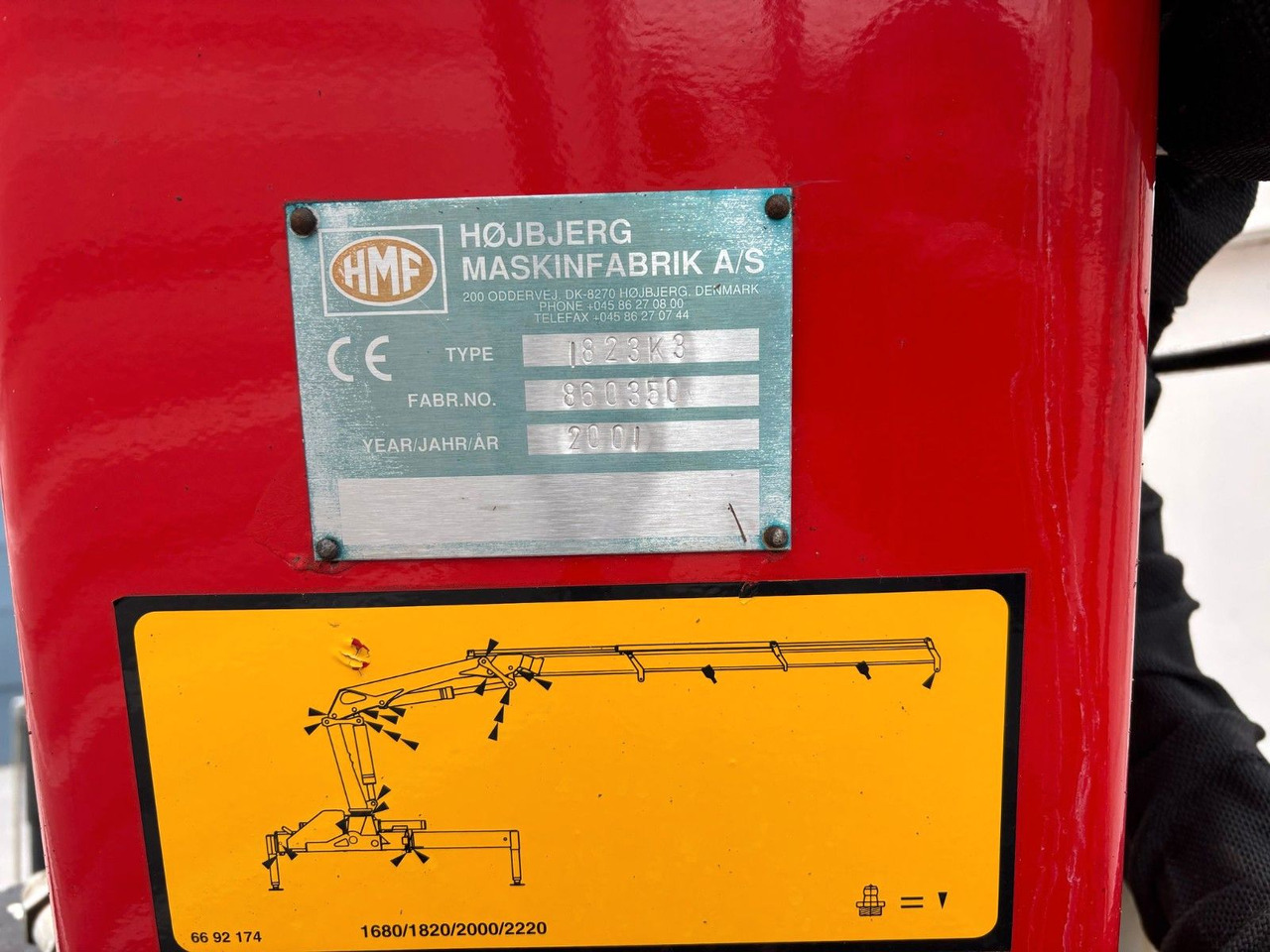 MAN 18-222. Kran HMF 18t/m Bj 2001. - Sunkvežimis su kranu: foto 5 MAN 18-222. Kran HMF 18t/m Bj 2001. - Sunkvežimis su kranu: foto 5