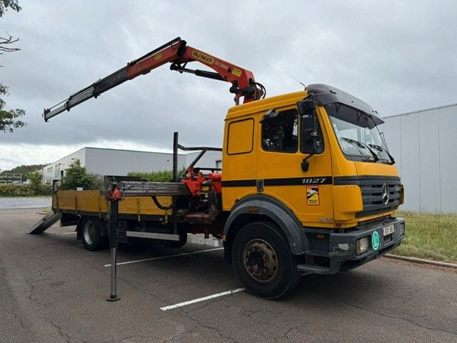 Mercedes-Benz 1827. Kran Palfinger PK13000. - Sunkvežimis su kranu: foto 2 Mercedes-Benz 1827. Kran Palfinger PK13000. - Sunkvežimis su kranu: foto 2