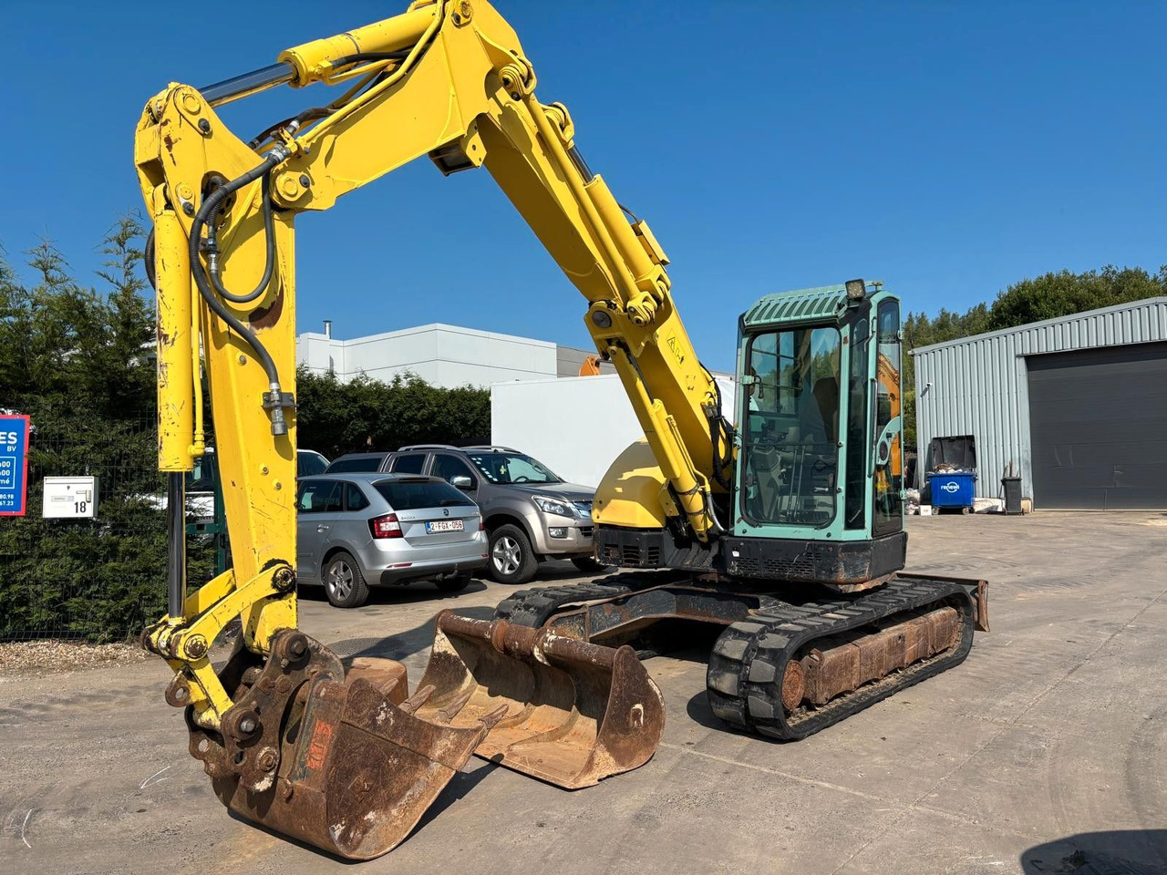 Yanmar B7 Sigma. 3 Löffel. - Mini ekskavatorius: foto 4 Yanmar B7 Sigma. 3 Löffel. - Mini ekskavatorius: foto 4