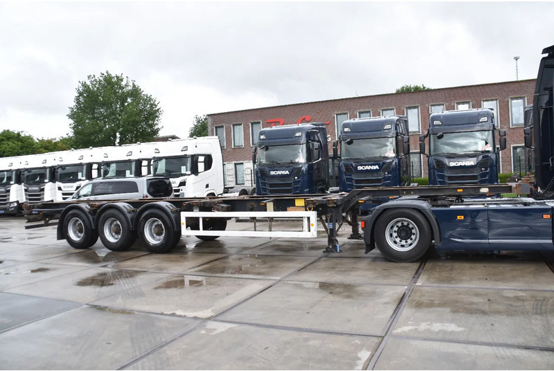 Krone SDC 27 - BPW AXLES - DRUM BRAKES - - Konteineris-vežimus/ Sukeisti kūną puspriekabė: foto 1 Krone SDC 27 - BPW AXLES - DRUM BRAKES - - Konteineris-vežimus/ Sukeisti kūną puspriekabė: foto 1